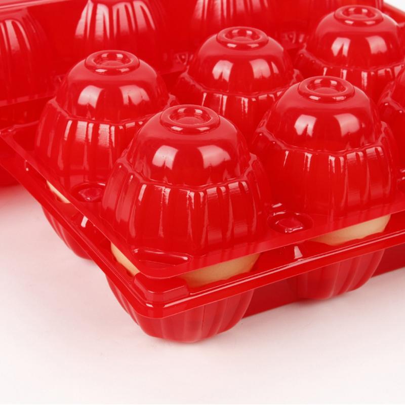 5 шт. анти-давление и анти-падение упаковочные коробки для яиц одноразовые прозрачные коробки для яиц ударопрочный пластиковый лоток для защиты яиц