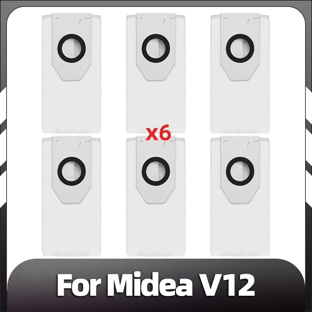 Совместимость с роботом-пылесосом Midea V12 Основная боковая щетка Фильтр HEPA Насадка для швабры Мешок для пыли Запасные части Аксессуары