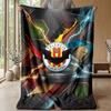 Valencia FC Soft Flannel Fleece Blanket Lightweight Cozy Warm Throw Blanket For Sofa Bed Home Decor