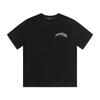 Cross-border new graffiti letter printing European and American street trendy brands loose and versatile casual men's and women's short-sleeved round