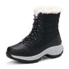 Snow Boots  Winter Brand Warm Non-slip Waterproof Women Boots Mother Shoes Casual Cotton Winter Autumn Boots Female
