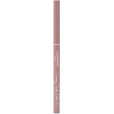 Canmake Кремовый лайнер для глаз Creamy Touch Liner 15 Капучино Розовый Гладкий гелевый лайнер для глаз Ультратонкий 0.5 г