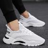 Fashion Men Casual Shoes Lightweight Sneakers Summer Breathable Mesh Outdoor Running Shoe Trend Men's Soft Sole Lace-up Footwear