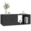 Coffee Table Black 100 x 50.5 x 35 cm Particleboard