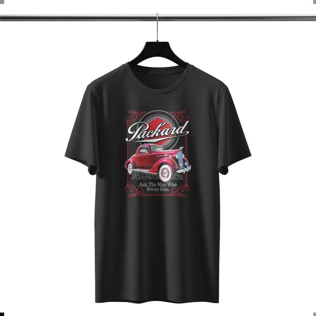 Packard Automobile T-Shirt Logo funny T-Shirt Size S-5XL Made in USA