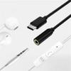 Headset Conversion Plug Type C To 3.5mm Mic Connector Cable Headphone Converter Audio Jack Adapter