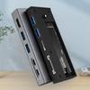 Док-станция M.2 Два протокола TypeC PD100W USB3.2 10 Гбит/с HDMIсовместимый 2.0