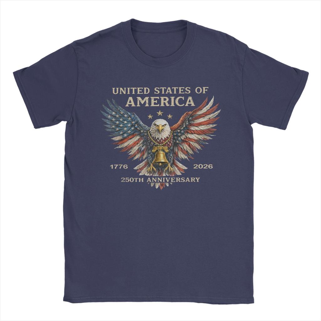 Oversized T Shirt Summer 250 Years 17762026 250th Anniversary Popular T Shirts Cotton Tshirt for Unisex Short Sleeve Clothes
