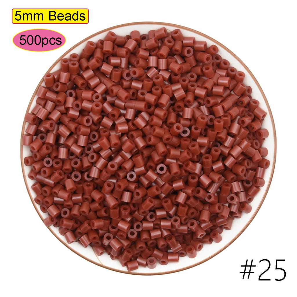 5 мм 500 шт. черный, белый, серый, синий, зеленый, фиолетовый, бусины Hama для детей, железный предохранитель, бусины Perler, головоломка «сделай сам», пиксель-арт, подарок, детская игрушка