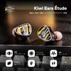 Linsoul Kiwi Ears Hybrid Earphones Independently Developed Kiwi Vibration Transducer Beryllium Diaphragm Subwoofer Precision Tuned Custom Balanced