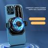 Expend Игровой радиатор Охлаждающая пластина для мобильного телефона Игровой кулер Магнитная/ Наклейка-радиатор с задним зажимом Полупроводниковый вентилятор для мобильного телефона
