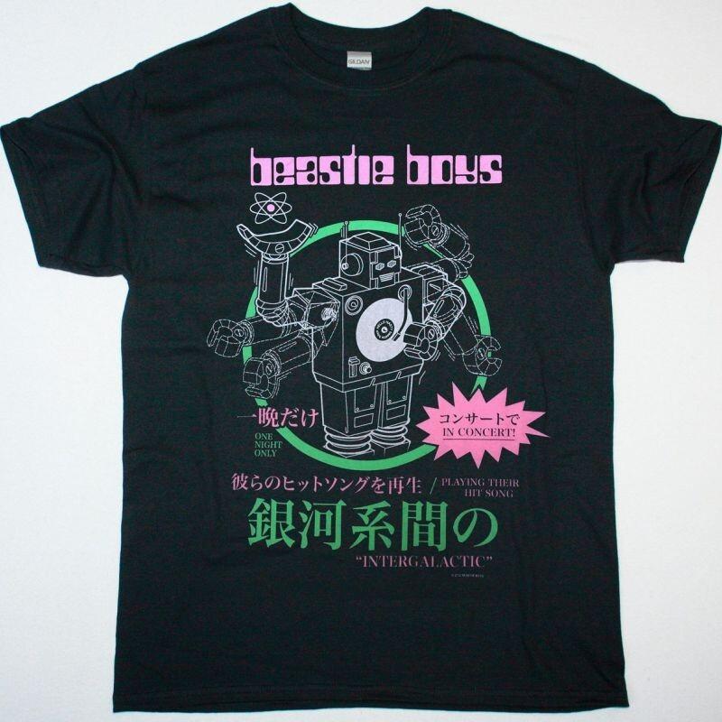 BEASTIE BOYS INTERGALACTIC NEW BLACK TSHIRT Best Rock Tshirt Unisex T-Shirt