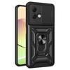 For Motorola Moto G84 5G Case Slide Lens Lid PC+TPU Kickstand Cell Phone Cover