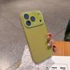Large Window Camera Protection Silicone Case For iPhone 17 16 15 14 13 12 11 Plus Pro Max Solid Color Matte Shockproof Cover