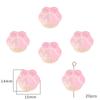 20 шт./лот, разноцветные бусины с когтями медведя, стеклянные бусины, аксессуары для рукоделия для изготовления ювелирных изделий своими руками, подвески, браслет, ожерелье, фурнитура