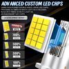 2 шт. Светодиодные фары D2S D4S CANBUS HID D2R D4R Turbo LED 30000 лм 300 Вт Двусторонние 30 шт. Чип CSP 6000K Plug And Play Автомобильная лампа Ксенон