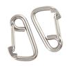 304 Stainless Steel Simple Spring Hooks Safety Hooks Hooks Diving Hooks Accessories Dog Leash Buckle Quick Hanging
