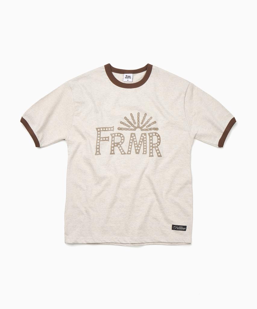 Футболка FREEMARIO Dunlight Ringer [Овсяный]