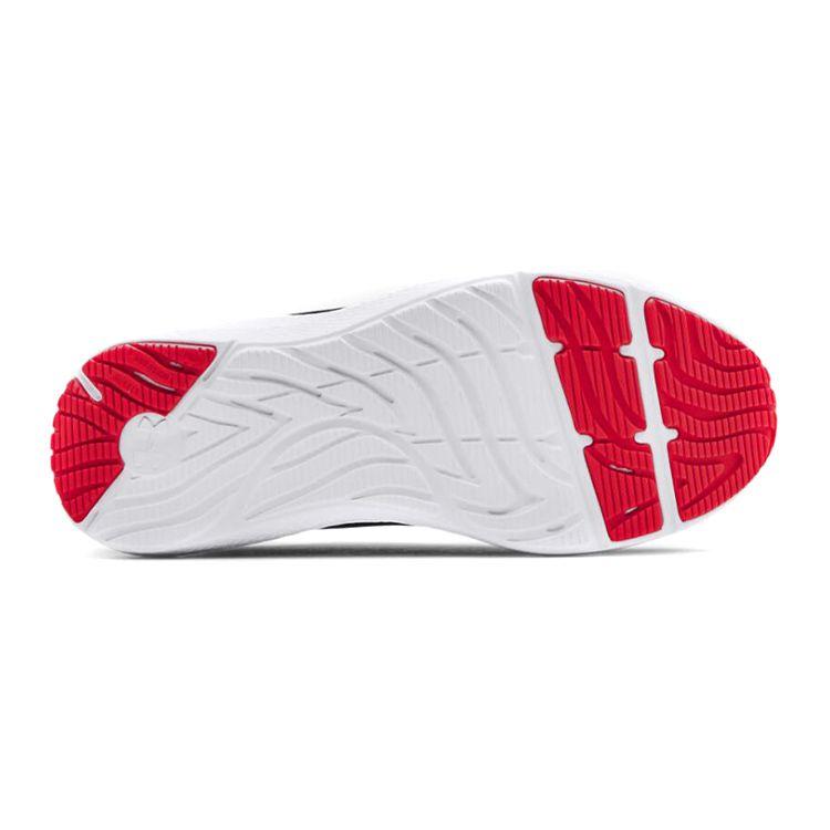 Under Armour Charged Pursuit 2 Удобные Универсальные Низкие Детские Кроссовки для Бега Детские кроссовки Черный Красный 3024484-001