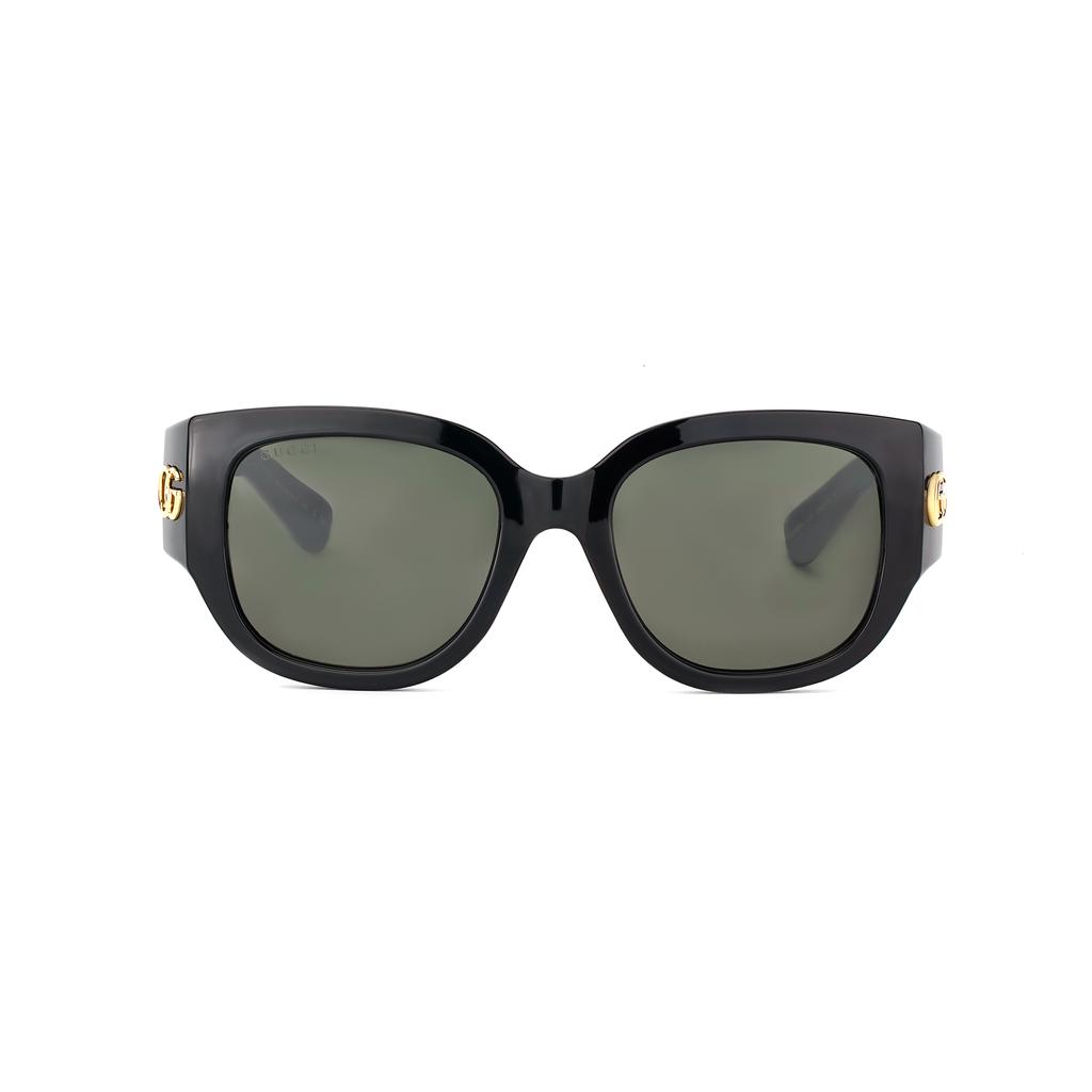 Gucci Очки Солнцезащитные Квадратные Мужские Черные