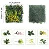 Artificial Plant Wall Panels 50x50 Cm Greenery Grass Wall Backdrop Decoration Faux Ivy Leaves Outdoor Privacy Fence Covering