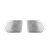 2PCS Car Interior A-pillar Tweeters/Door Speaker Decorative Stickers Stainless Steel Material LHD RHD For KIA EV3 2024 2025 2026