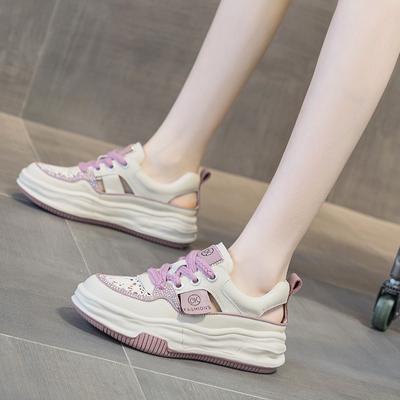 Белые туфли Сандалии Кожаные спортивные повседневные туфли