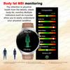 2025 New High-precision ECG Blood Lipids Uric Acid Risk Assessment Smart Watch Pulse Body Fat BP Dynamics Health Monitor