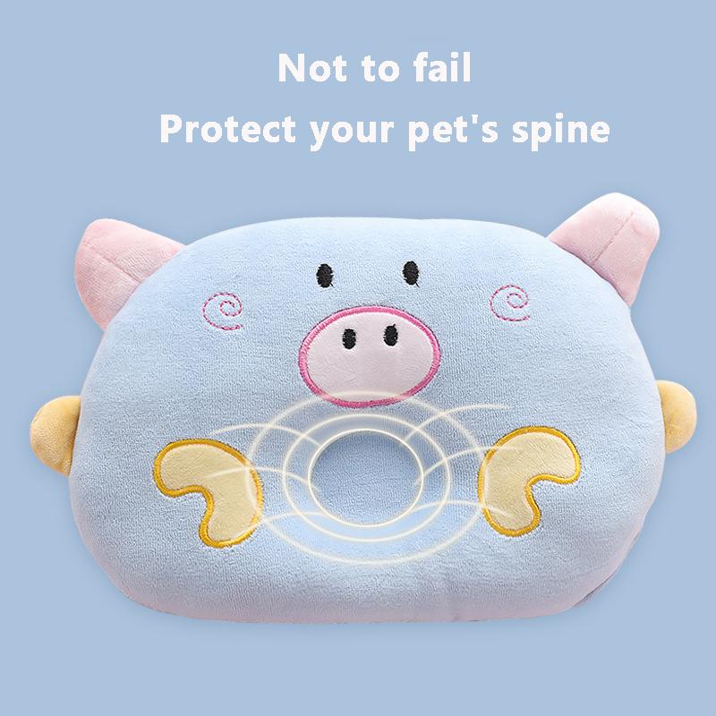 Square Dog Pillow Oval Cat Pillow Sleeping Dog Pillow for Small Dog Washable Cat Mat Cute Sleeping Pet Mat