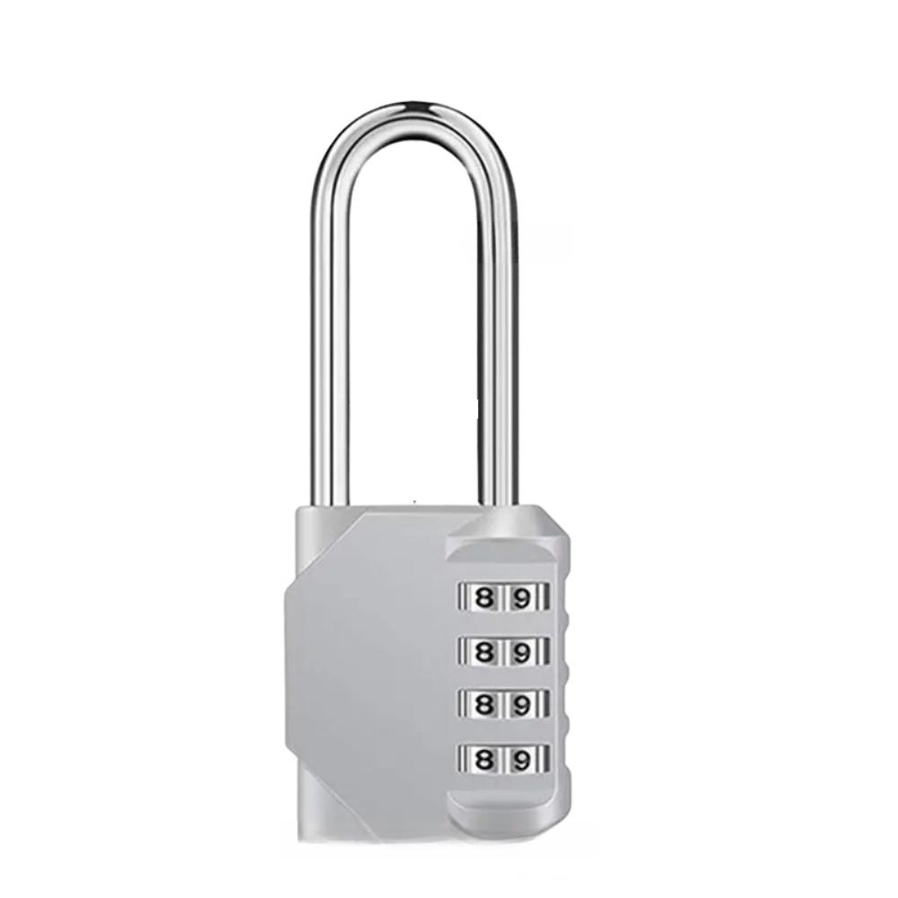 Easy To Carry In Gym Bag 4-Digit Combination Padlock Combination Lock
