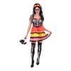 Smiffys Womens/Ladies Fiesta Day Of The Dead Costume