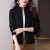 Куртка-свитер на молнии для женщин весна-осень-зима, универсальный вязаный кардиган для женщин