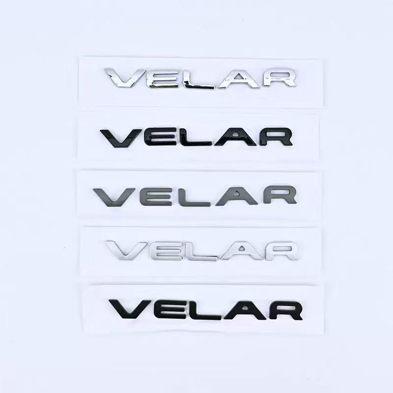 VELAR logo Range Rover Star alphabet logo English logo sticker for rear modification