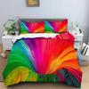 3D Duvet Cover Psychedelic Abstract Double Queen Bedding Collection 23Pcs Quilt Cover With Zipper King Size Polyester Comforter Cover
