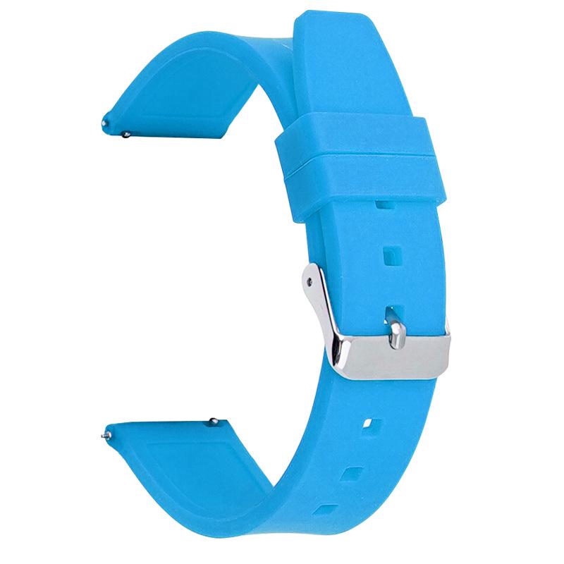 Водонепроницаемый силиконовый ремешок для смарт-часов с быстрой заменой 16-28 мм