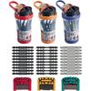 [Эксклюзивно для Amazon.co.jp] VESSEL (Сосуд) Бутылка-кружка Bit +2 x 65, 10 бутылок x 3 типа, Держатель для бит...