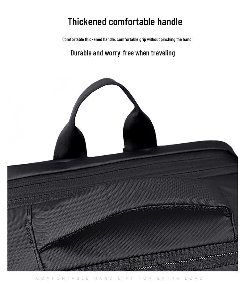 Men's Expandable Business Casual Backpack - Multifunctional, Large Capacity for Commute and Travel