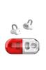 Беспроводные наушники Moondrop Pill с открытым дизайном и ушными манжетами, Bluetooth 6.0, Открытого типа, Крепление-зажим на ухо, Водонепроницаемость IPX4, До 28 часов воспроизведения, ИИ