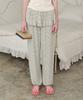 FUNFROMFUN Layered Stripe Pants, Cream