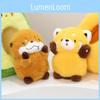 Fruit Kiwi Capybara Peach Plush Toy Animal Fruit Stuffed Doll Set Transformed