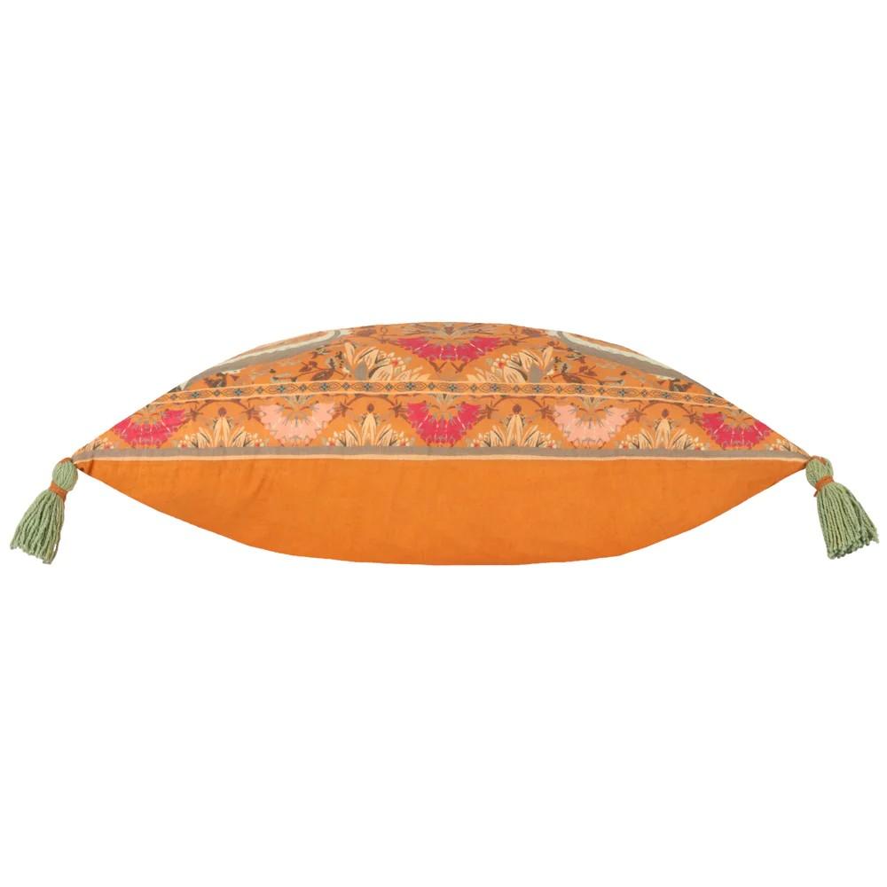 Чехол на подушку с цветочным принтом и кисточками Wylder Charais