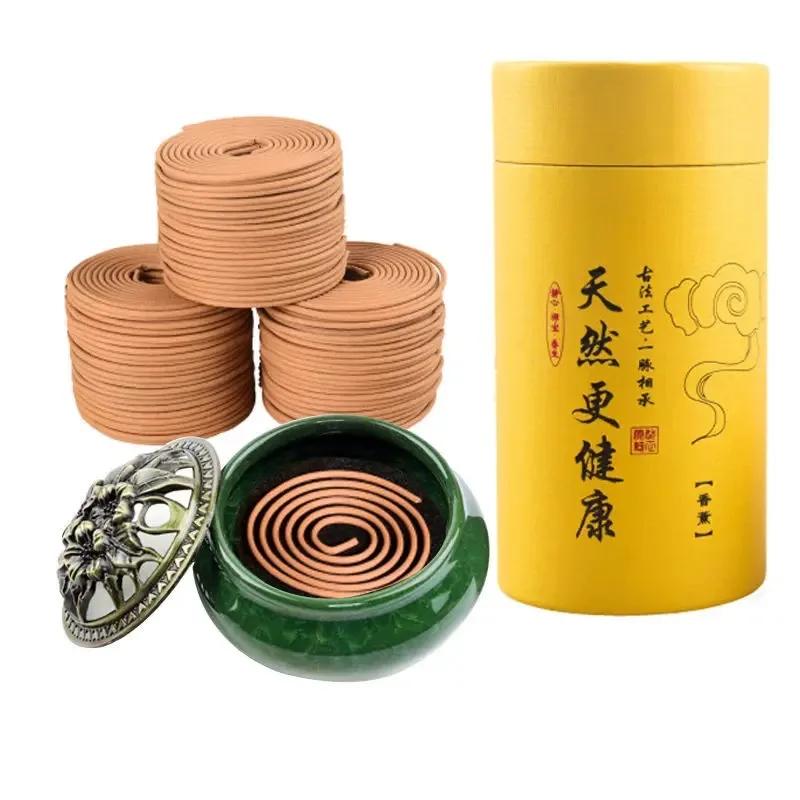 120/48 plates of natural high-end sandalwood agarwood rolled incense aromatherapy yoga fragrance for indoor deodorization 7