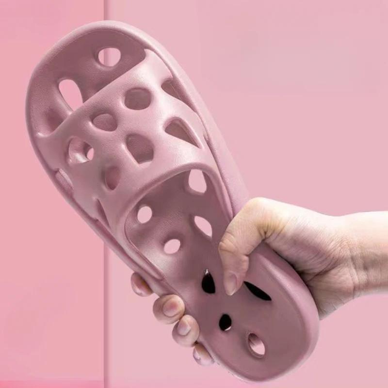 Обувь для женщин Нескользящие сандалии Eva женские тапочки стильные уникальные натуральные кожаные оптовые слайдеры новинки но дешево