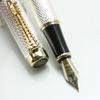 JINHAO 1200 Роскошный Высококачественный Золотой Белый Жемчужный Цвет Дракона Деловая Офисная Ручка Роллерная Ручка Средний Размер Офис Бизнес