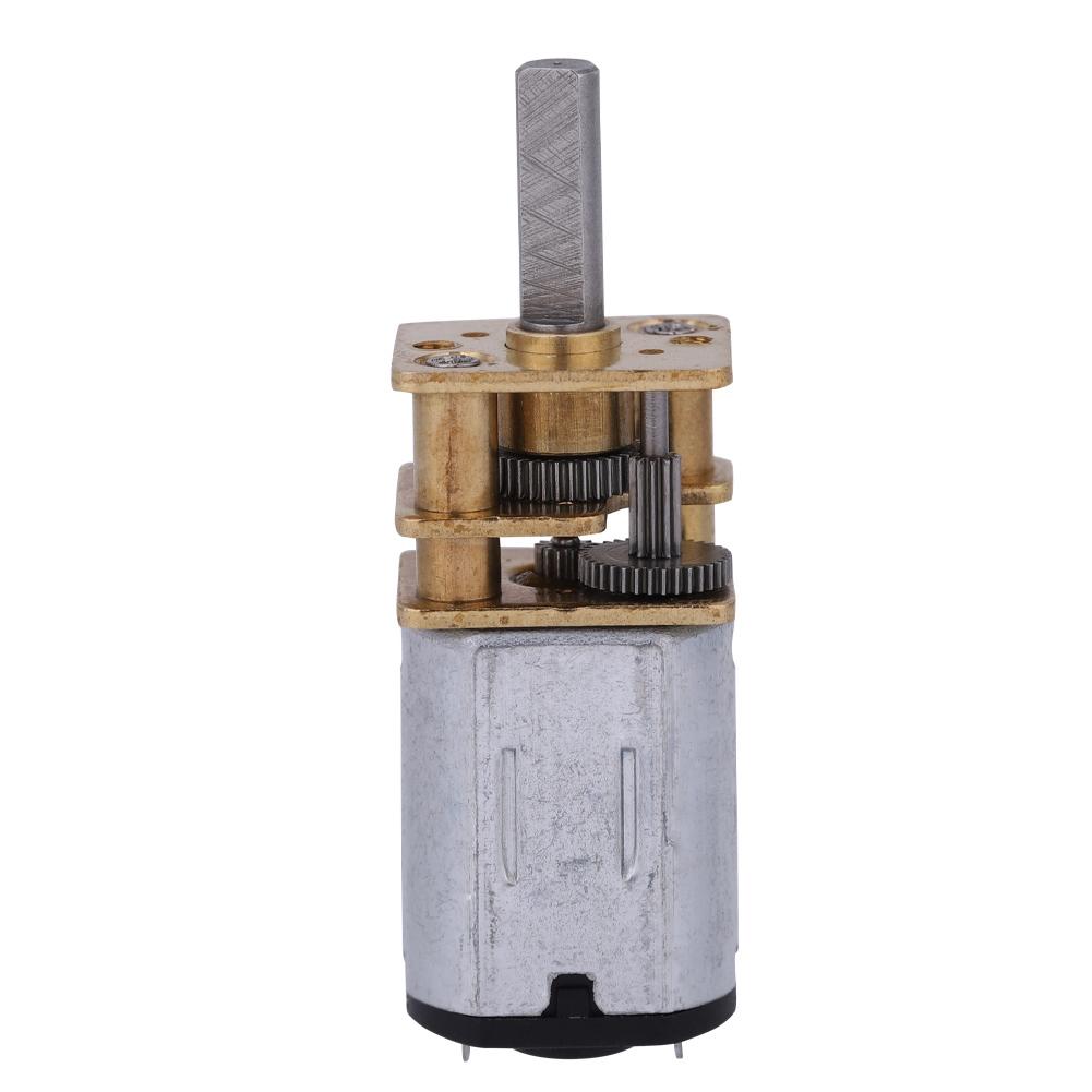 New N20 DC3V 6V 12V 502000RPM Speed Reduction Gear DC Motor with Metal Gearbox