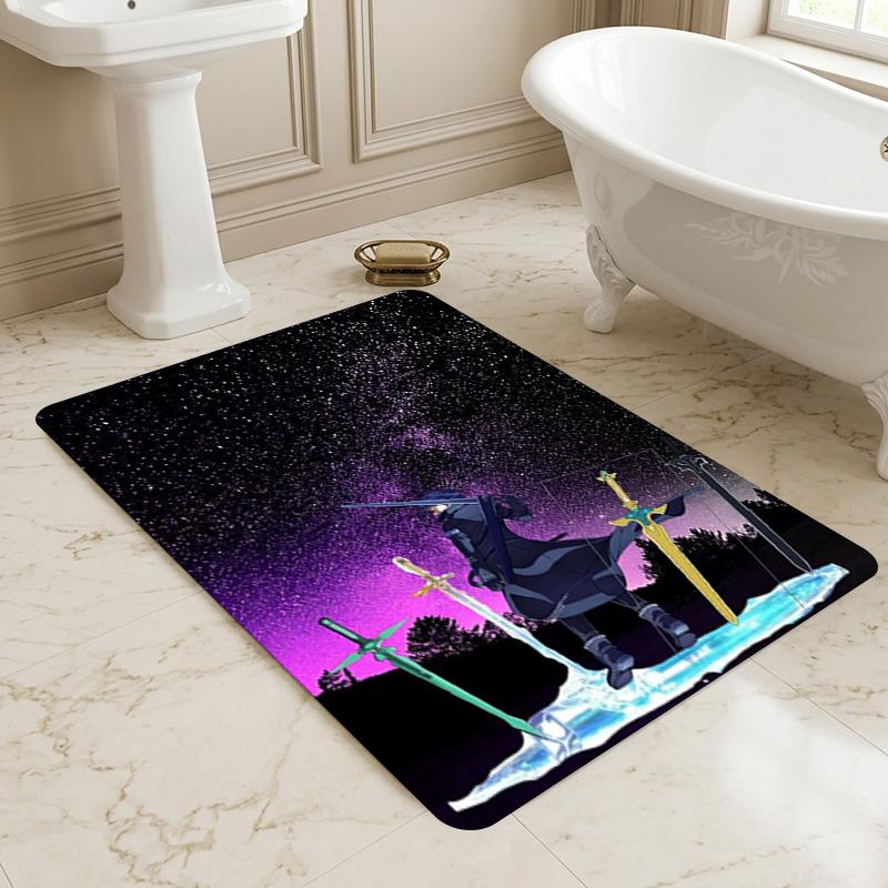 Night Sky Living Room Nonslip Area Rug Soft Carpet For Bedroom Game Playroom Sofa Office Home Decor Doormat Christmas Gift C9261784