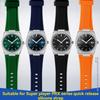 Для TISSOT PRX 12 мм Силиконовый Ремешок для Часов Мягкий Резиновый Ремешок T137.407/410 Super Player – Унисекс Мужской и Женский Запасной