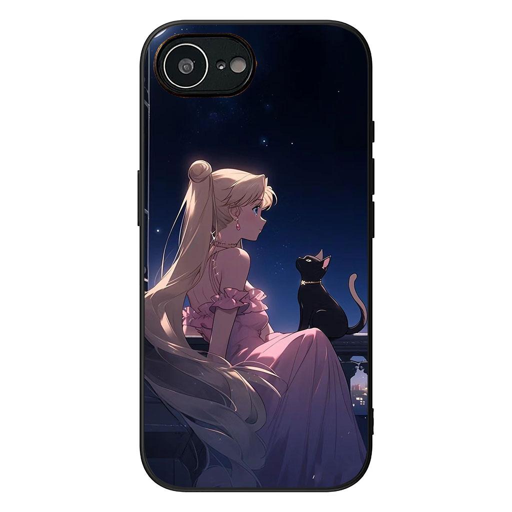 Чехол для телефона S-Sailors Kawaii Moons для Xiaomi Redmi Note 14 12 13 ProPlus A4 A3 Pro Plus 12C 13C 14C 5G
