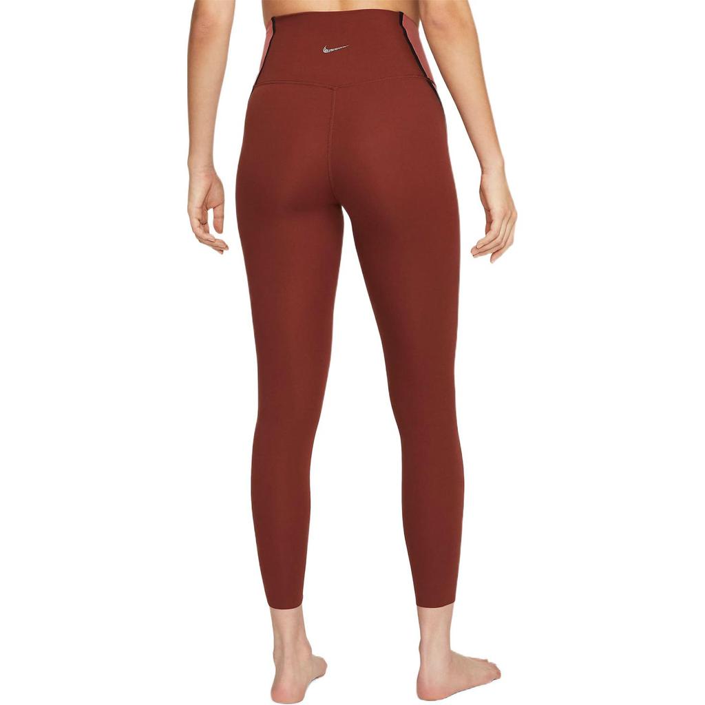 Nike Спортивные брюки женские красные средние DM7672-217