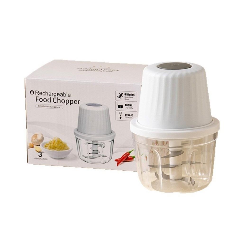 400 мл Чеснокодавилка Мощный мотор Измельчитель продуктов Электрический блендер-миксер Кухонные гаджеты